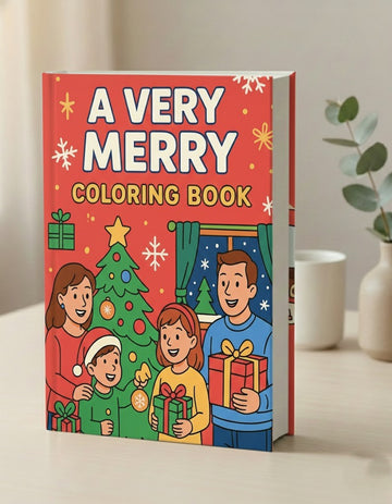 A Very Merry Coloring Book