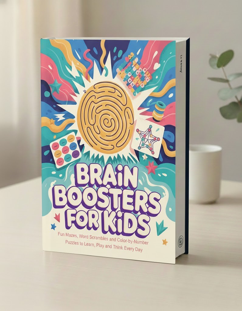 Brain Boosters For Kids RLE Chi-Town Books, LLC