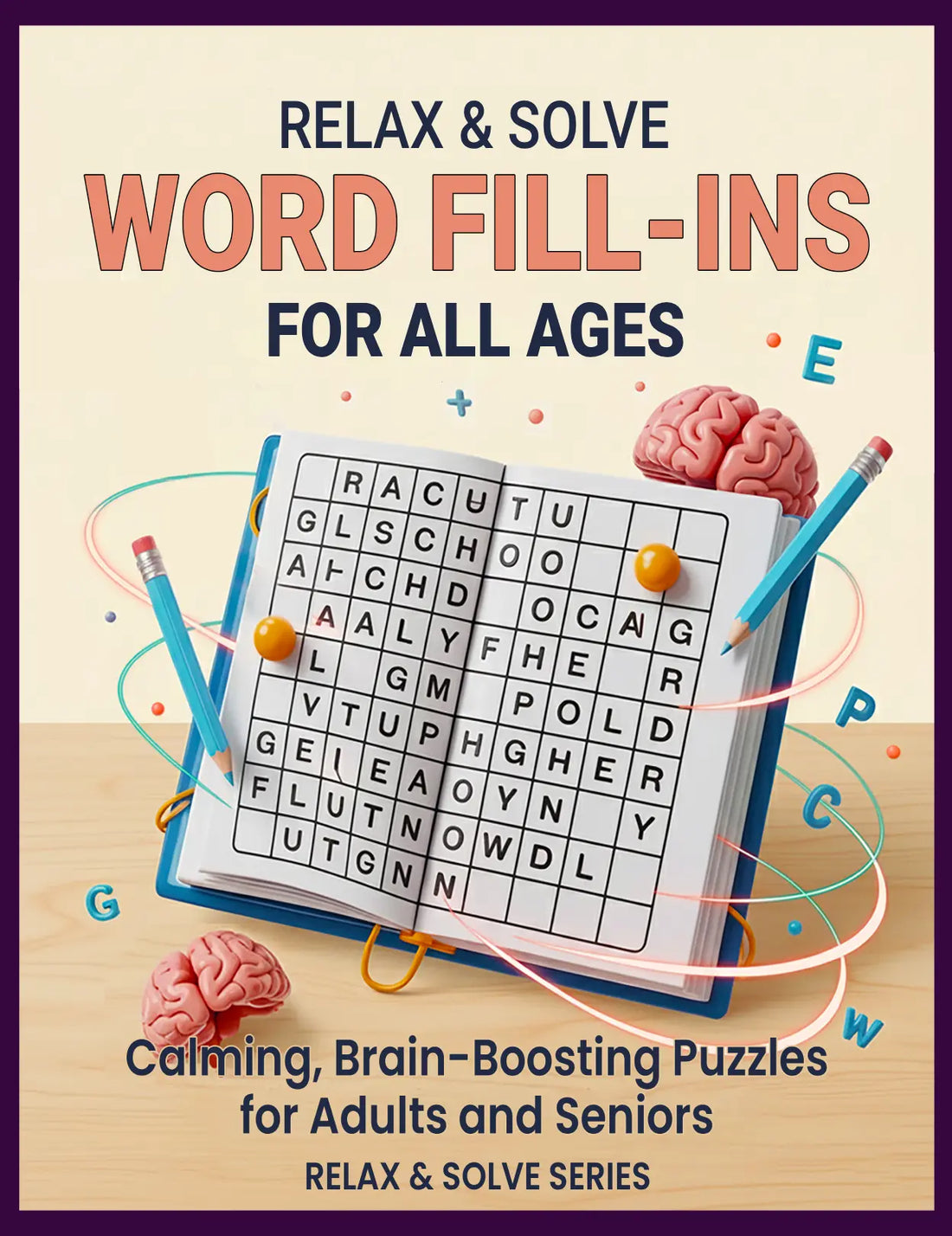 Relax & Solve: Word Fill-Ins RLE Chi-Town Books, LLC