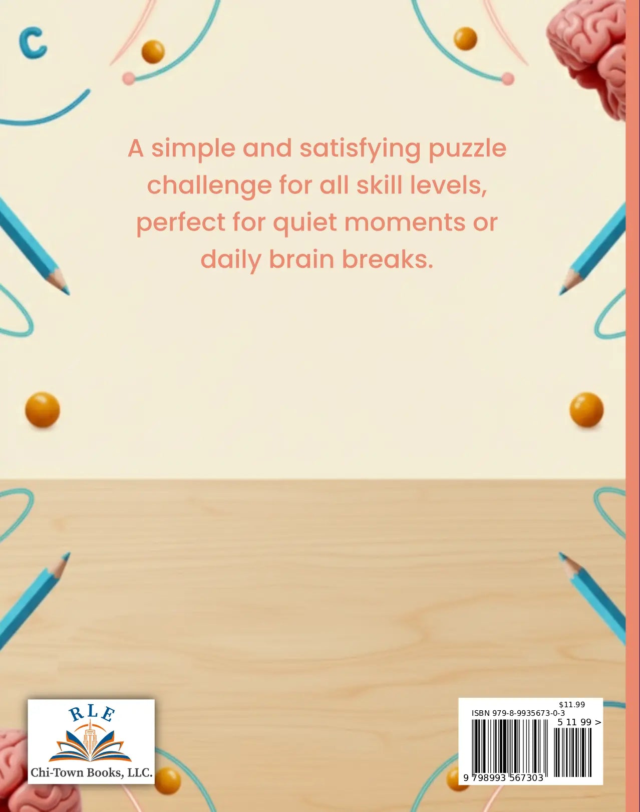 Relax & Solve: Word Fill-Ins RLE Chi-Town Books, LLC