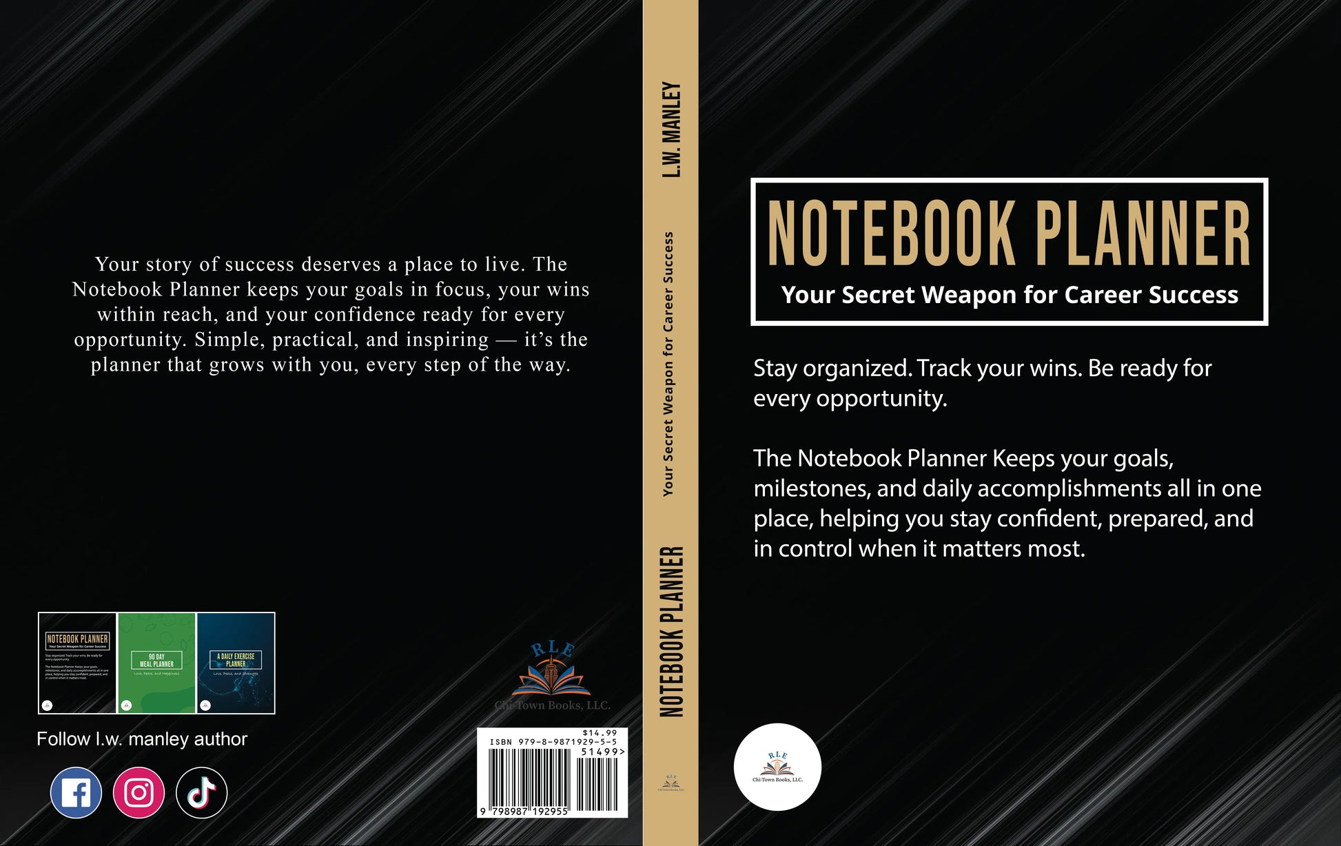 Notebook Planner RLE Chi-Town Books, LLC