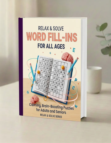 Relax & Solve: Word Fill-Ins RLE Chi-Town Books, LLC