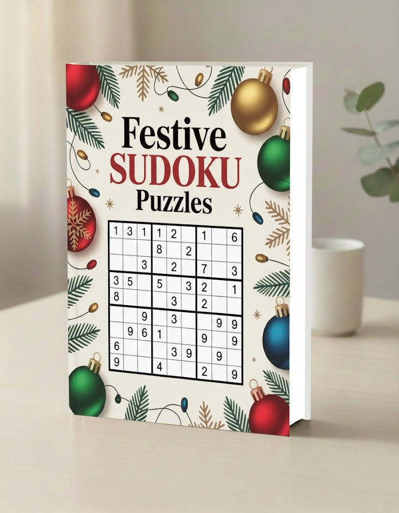 Festive Sudoku Puzzles RLE Chi-Town Books, LLC